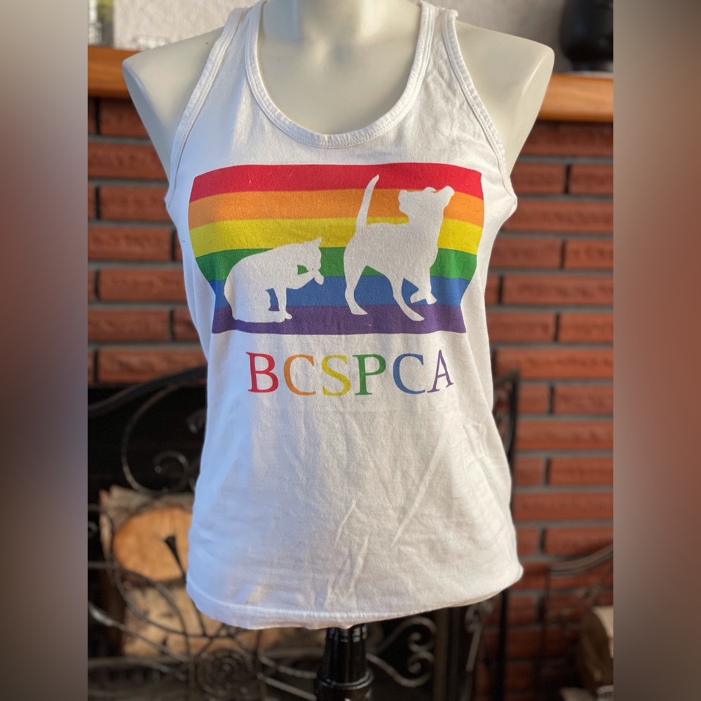 BCSPCA rainbow tank